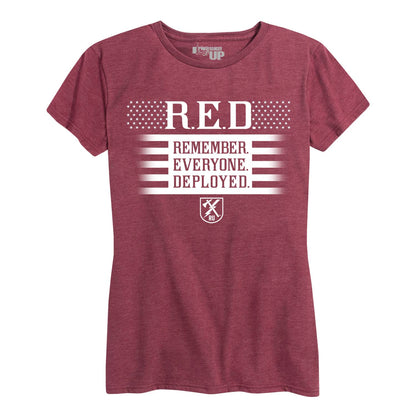 Women's Friday Honor Tee Red