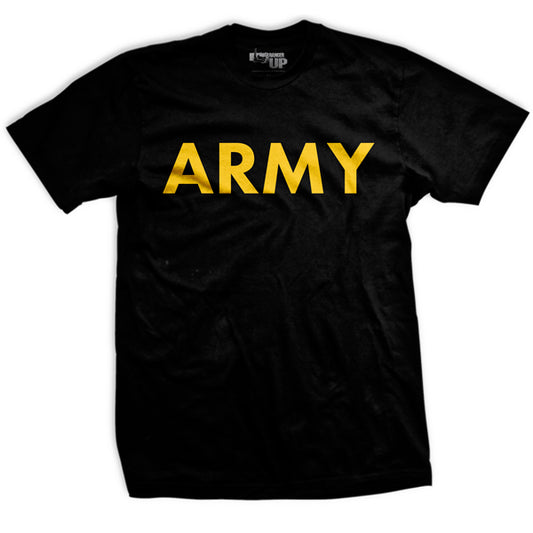 Army Black and Yellow PT T-Shirt