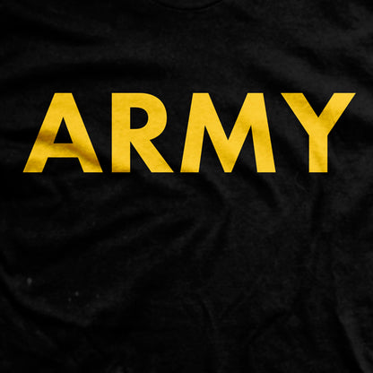 Army Black and Yellow PT T-Shirt