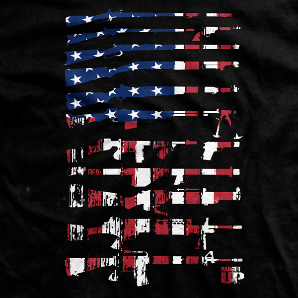 American Firearms Flag T-Shirt