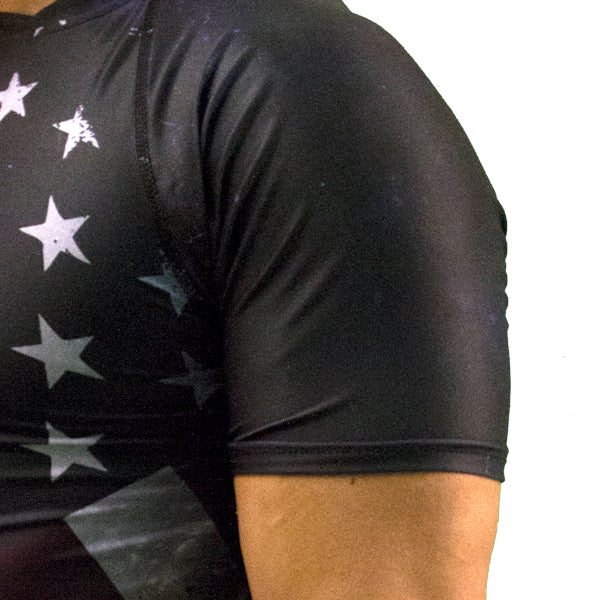 American Flag Rash Guard