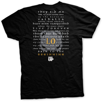 Black Viking Valhalla T-Shirt