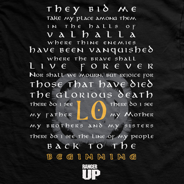Black Viking Valhalla T-Shirt