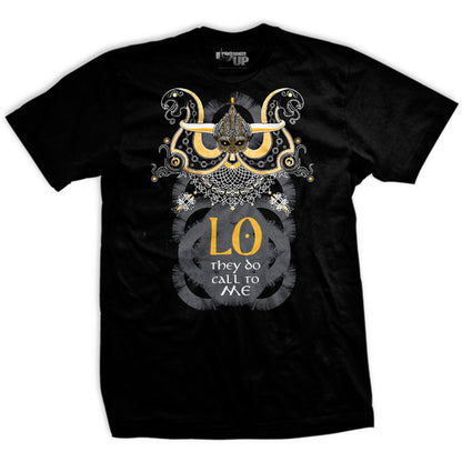 Black Viking Valhalla T-Shirt