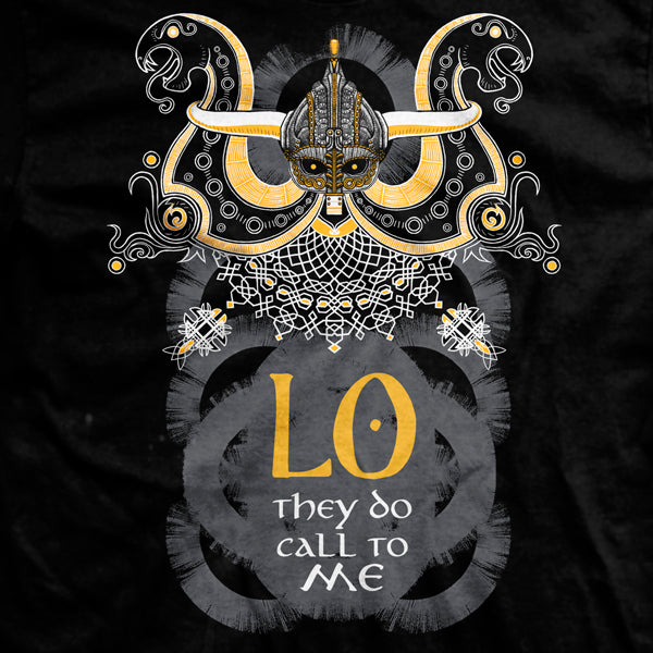 Black Viking Valhalla T-Shirt