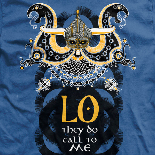 Viking Valhalla - Blue - T-Shirt