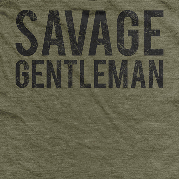 Savage Gentleman Bowler T-Shirt