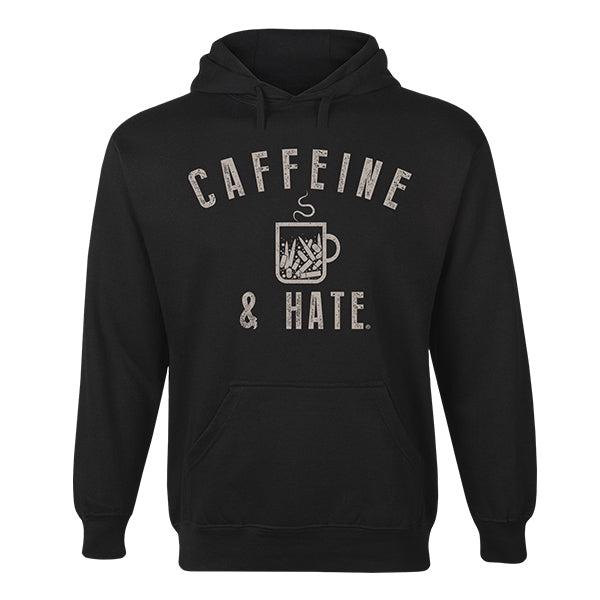 Caffeine And Hate Bullets Hoodie