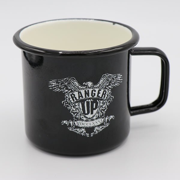 Caffeine and Hate Blacked Out Tin Mug