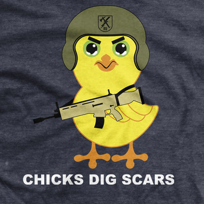 Chicks Dig Scars T-shirt