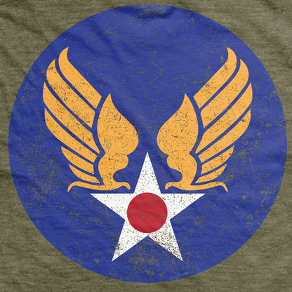 GOEF: Circle Star T-Shirt Military Green