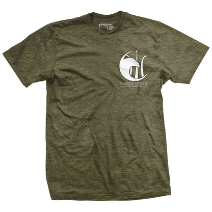 GOEF: Circle Star T-Shirt Military Green