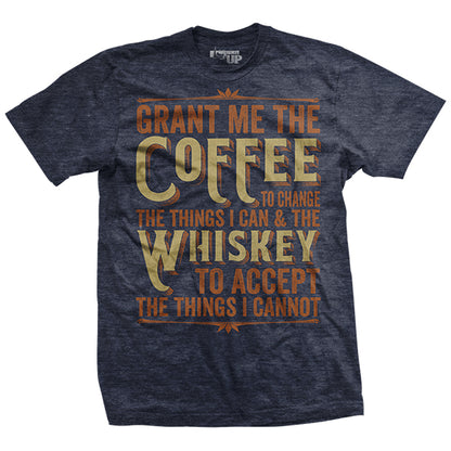 Coffee & Whiskey Prayer T-Shirt