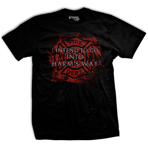 Firefighters Into Harm's Way T-Shirt