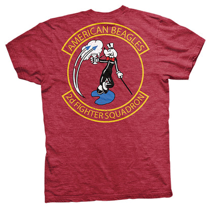 GOEF American Beagles T-Shirt Cardinal