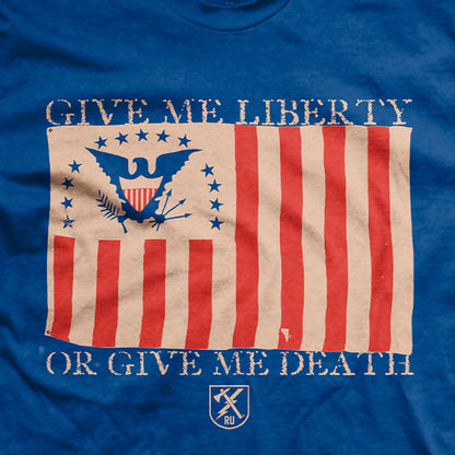 Give Me Liberty - Blue - T-Shirt