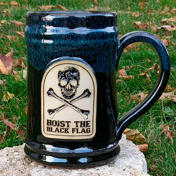 Hoist The Black Flag Stoneware Mug