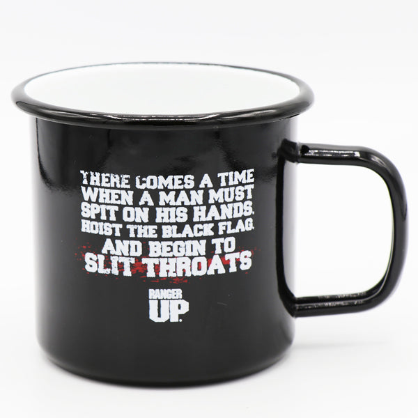 Hoist the Black Flag Tin Mug