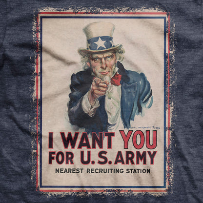 Uncle Sam I Want You T-Shirt