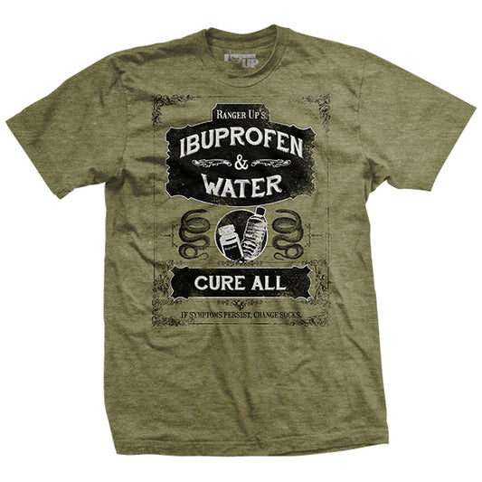 Ibuprofen and Water Cure-All T-Shirt