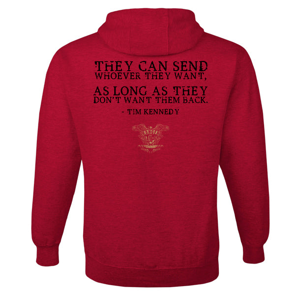Let Those Cowards Come Hoodie