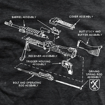 M240 Diagram T-Shirt