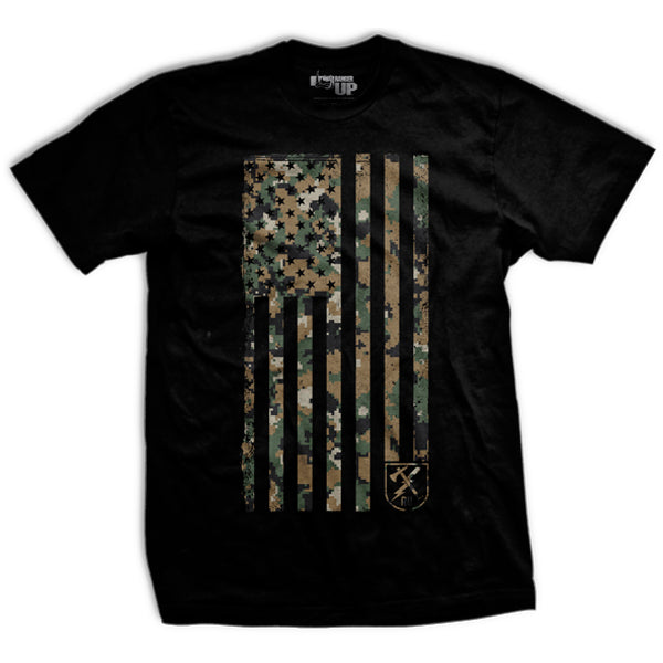 MARPAT Camo Flag T-Shirt – Ranger Up