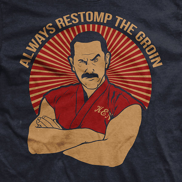 Master Ken Restomp the Groin T-Shirt
