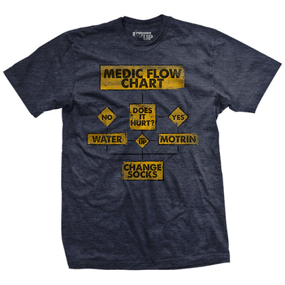Medic Flow Chart T-Shirt