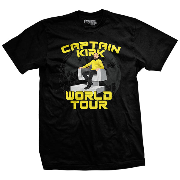 Captain kirk hotsell t shirt