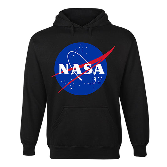 NASA Logo Hoodie Black