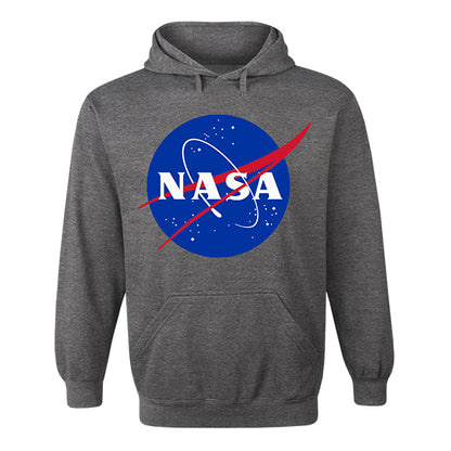 NASA Logo Hoodie Grey