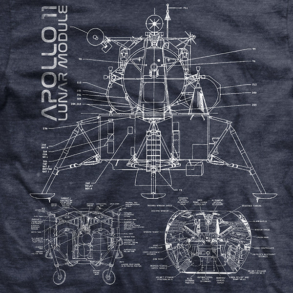 NASA Apollo 11 Lunar Module T-Shirt