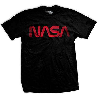The NASA "Worm" - Black - T-Shirt