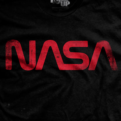 The NASA "Worm" - Black - T-Shirt