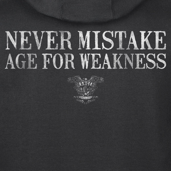 Old Man's Club Age For Weakness Hoodie