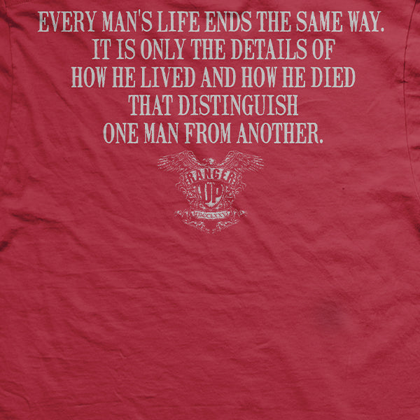 Old Man's Club "Every Man's Life..." T-Shirt
