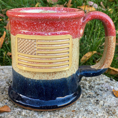 Old Glory Stoneware Mug