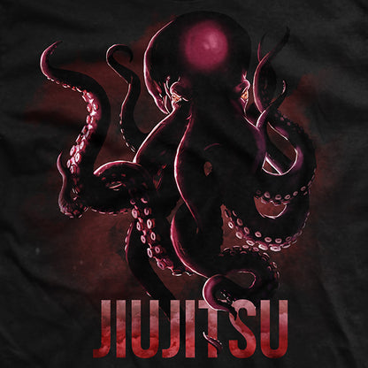 Jiu jitsu Red Octopus T-Shirt