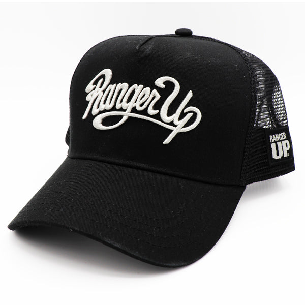 Ranger Up Baseball Script Hat