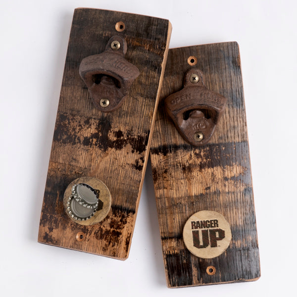 Whiskey Barrel Bottle Opener