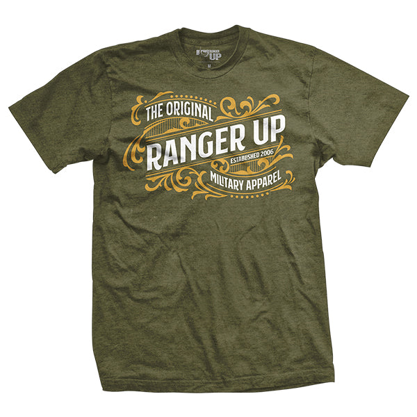 Vintage Ranger Up - Green - T-Shirt
