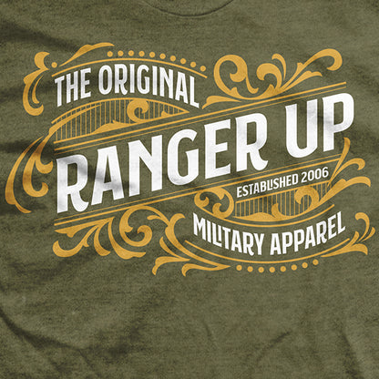 Vintage Ranger Up - Green - T-Shirt
