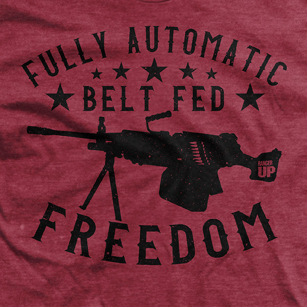 Fully Automatic Freedom T-Shirt Red