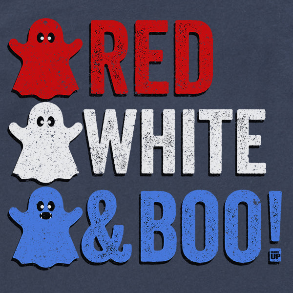 Kids Halloween - Red, White, And Boo! Tee