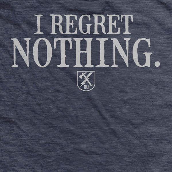 Old Man's Club Regret Nothing T-Shirt