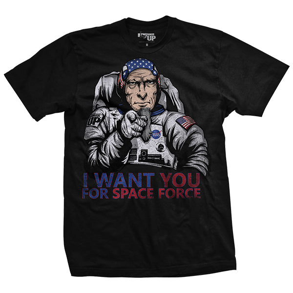 Space Force Uncle Sam T-Shirt