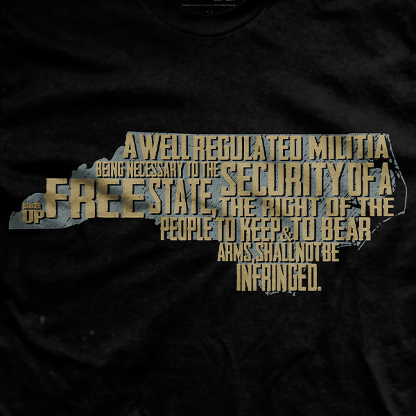 The North Carolina 2nd Amendment T-Shirt