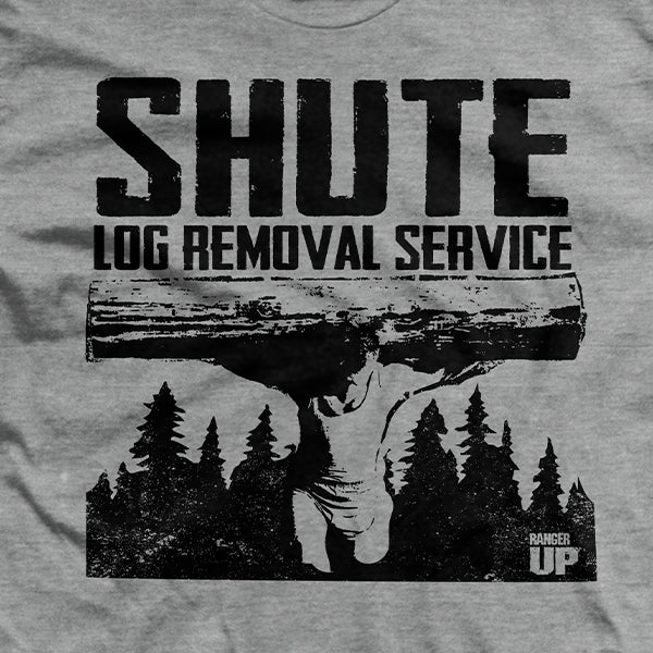 Shute Log Removal Service T-Shirt