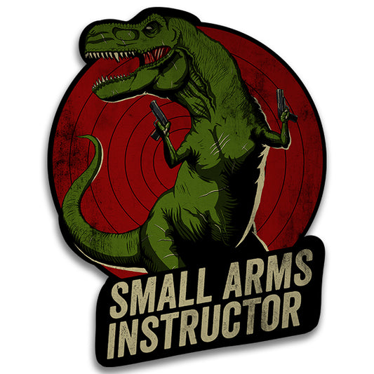T-Rex Small Arms Instructor Sticker
